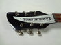 Rickenbacker 1996/6 f hole, Jetglo: Headstock