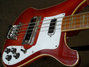 Rickenbacker 4001/4 , Burgundy: Close up - Free