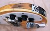 Oct 1973 Rickenbacker 4001/4 Mod, Mapleglo: Body - Rear