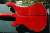 Oct 1980 Rickenbacker 4001/4 , Burgundy: Body - Rear