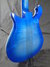 Apr 2007 Rickenbacker 660/12 BT, Blueburst: Body - Rear