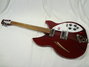 Rickenbacker 330/6 , Ruby: Full Instrument - Rear
