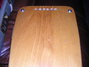 Dec 1955 Rickenbacker 100/6 LapSteel, Mapleglo: Body - Rear
