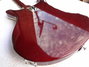 Rickenbacker 481/6 Slant Fret, Burgundy: Full Instrument - Rear