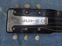 Rickenbacker B Post War/6 LapSteel, Black: Headstock