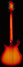 Rickenbacker 650/6 Colorado, Fireglo: Full Instrument - Rear