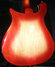 Mar 1986 Rickenbacker 620/12 , Fireglo: Body - Rear