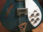 Rickenbacker 330/12 , Turquoise: Body - Front