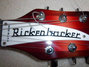 Rickenbacker 330/6 , Fireglo: Headstock