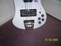 Rickenbacker 4001/4 Refin, White: Close up - Free2