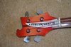 Rickenbacker 4001/4 , Fireglo: Headstock