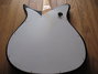 Dec 1956 Rickenbacker 1000/6 , Black: Body - Rear