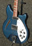 Rickenbacker 360/6 , Midnightblue: Body - Front