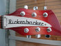 Rickenbacker 620/6 , Fireglo: Headstock