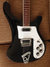Rickenbacker 480/6 Mod, Jetglo: Body - Front