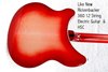 Jun 2005 Rickenbacker 360/12 , Fireglo: Body - Rear