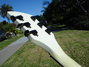 Rickenbacker 360/6 BH BT, White: Headstock - Rear