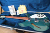 Rickenbacker 330/6 , Turquoise: Body - Front