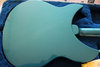 Feb 1996 Rickenbacker 330/6 , Turquoise: Body - Rear