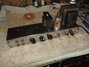 Dec 1958 Rickenbacker M-12/amp , Gray: Body - Rear