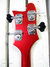 Rickenbacker 4003/4 , Ruby: Headstock - Rear