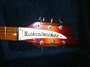 Rickenbacker 330/6 , Fireglo: Headstock