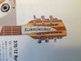 May 1966 Rickenbacker 370/12 Byrd, Natural: Headstock