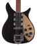 Rickenbacker 320/6 f hole, Jetglo: Body - Front