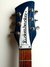 Rickenbacker 360/6 , Midnightblue: Headstock