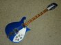 Rickenbacker 620/12 , Midnightblue: Full Instrument - Front