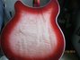 Aug 1999 Rickenbacker 360/6 , Fireglo: Body - Rear