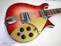Apr 2004 Rickenbacker 660/12 , Fireglo: Body - Rear