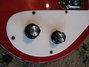 Rickenbacker 4000/4 , Burgundy: Close up - Free2