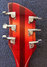 Rickenbacker 360/6 , Fireglo: Headstock - Rear