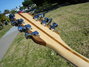 Rickenbacker 360/12 , Mapleglo: Headstock - Rear