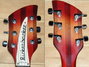 Rickenbacker 330/6 , Fireglo: Headstock