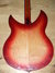 Aug 2000 Rickenbacker 330/6 , Fireglo: Body - Rear