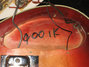 Rickenbacker 4001/4 , Fireglo: Neck - Rear