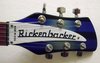 Rickenbacker 360/6 , Blueburst: Headstock