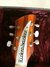 Rickenbacker 365/6 Van Ghent tuners, Fireglo: Headstock