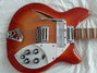 Rickenbacker 366/12 , Fireglo: Close up - Free