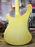 Aug 1987 Rickenbacker 4003/4 BH BT, White: Body - Rear