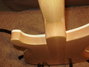 Rickenbacker 4003/4 , Mapleglo: Neck - Rear