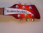 Rickenbacker 620/6 , Fireglo: Headstock