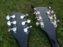 Mar 1982 Rickenbacker 362/612 Doubleneck, Jetglo: Headstock - Rear