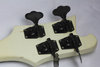 Rickenbacker 4003/4 BH BT, White: Headstock - Rear