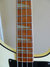 Rickenbacker 4001/4 BT, White: Full Instrument - Rear