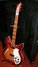 Rickenbacker 381/6 V69, Fireglo: Neck - Front