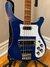 Rickenbacker 4001/4 Mod, Azureglo: Close up - Free2