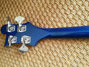 Rickenbacker 4003/4 , Midnightblue: Headstock - Rear
